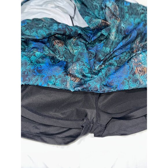 Constantly Varied Gear Womens Medium Squat-Approved Athletic Shorts Blue/Black P - Picture 3 of 10